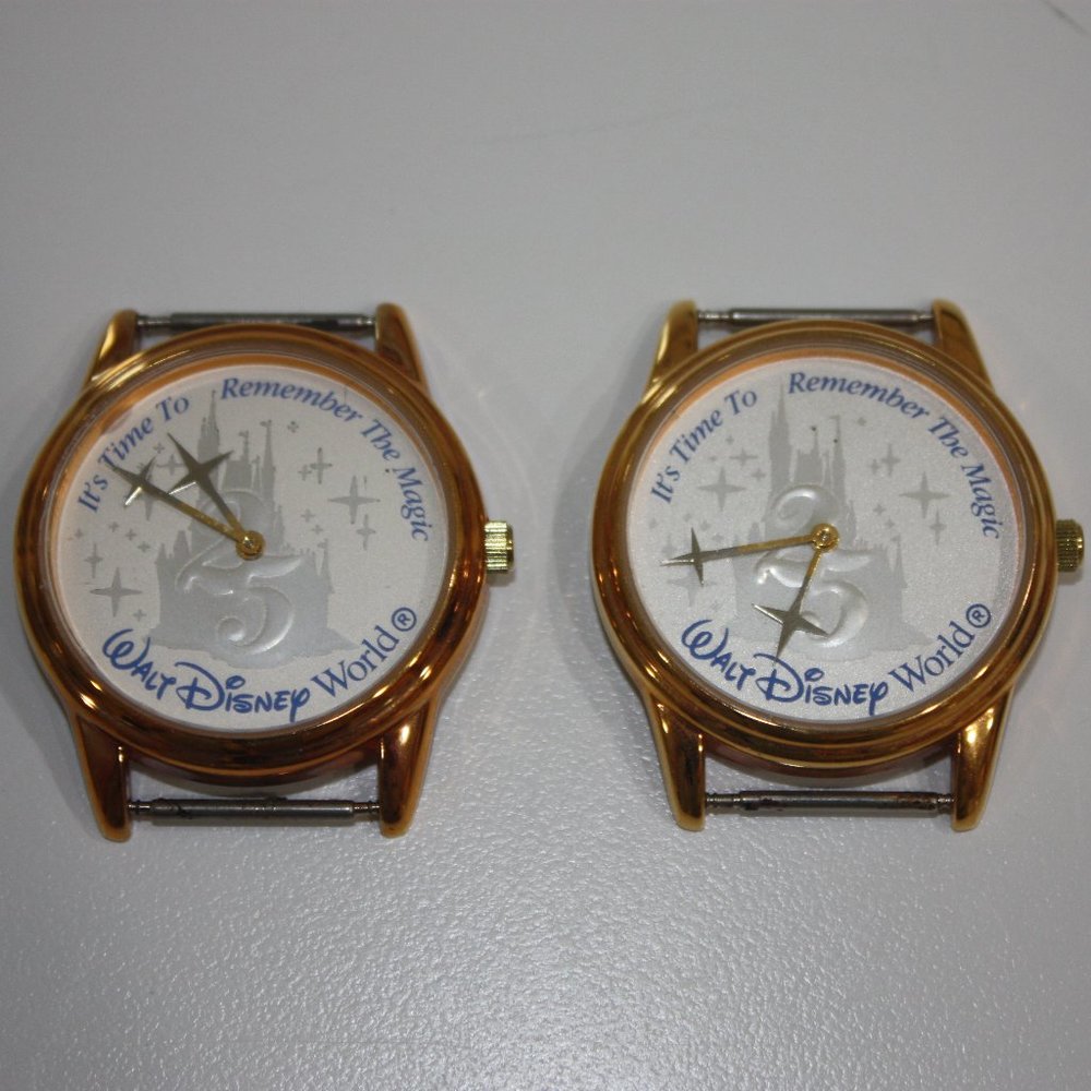 2 Vintage - 25th Anniversary Disney Watches